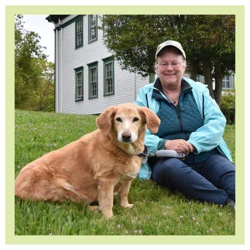 HappyEdugator and Beloved Dog, Sandy HappyEdugator and Beloved Dog, Sandy