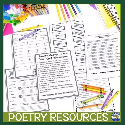 poetry resources and activities for grades 4-8 poetry resources and activities for grades 4-8